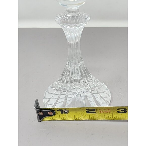 Elegant Clear Crystal Champagne Flutes With Flared Base - Durable & Stylish - Picture 4 of 7